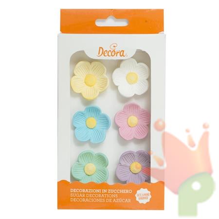 FIORELLINI GRANDI ASSORTITI 6 PZ