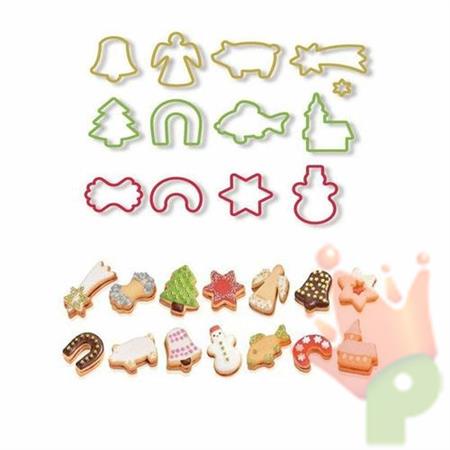 TAGLIABISCOTTI DI NATALE IN ANELLO 13PZ