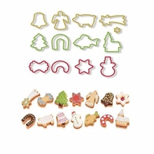 TAGLIABISCOTTI DI NATALE IN ANELLO 13PZ