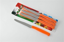 COLTELLI TAVOLA MM1 CM 11 ARANCIO 6PZ