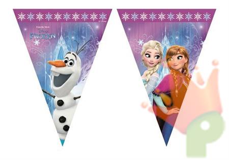 FESTONE BANDIERINE TRIANGOLARI FROZEN NORTHEN 2,3 MT