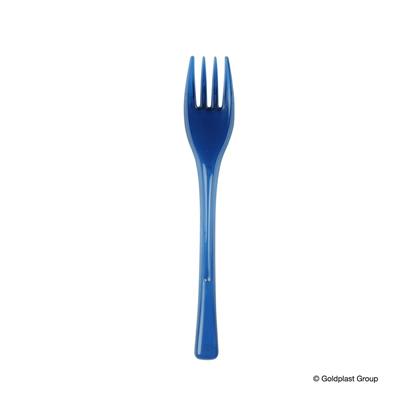 FORCHETTINA DOLCE FLY 14CM BLU TRASPARENTE 50PZ