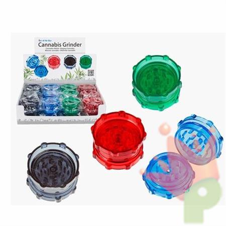 MACINA CANNABIS COLOURS 5,5X2,5CM 4COL ASS