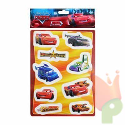STICKERS CARS 9 PZ 3D #
