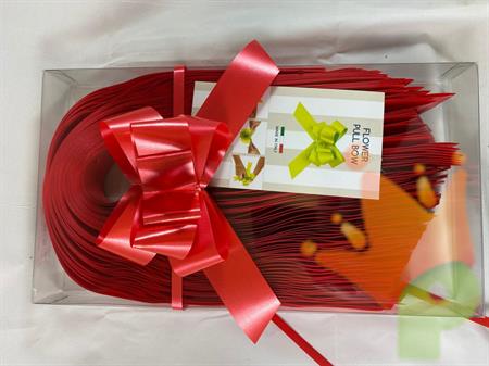 COCCARDE FLOWER FIOCCO E 1600 MM 31/50 COL 07 ROSSO 50 PZ