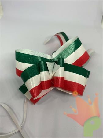 COCCARDE FLOWER TRICOLORE 30/50 COL 01 50PZ