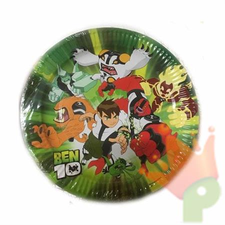 Piatti 23cm Ben10 da 8pz