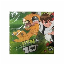 Tovaglioli 33x33cm 2v Ben10 da 16pz #