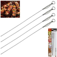 4 SPIEDINI INOX 39,5CM