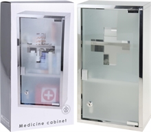 ARMADIETTO PER MEDICINALI 25X12X48 CM