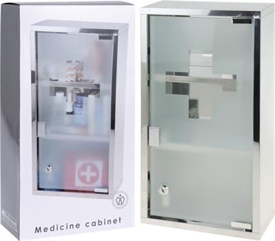 ARMADIETTO PER MEDICINALI 25X12X48 CM