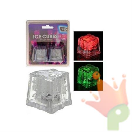 CUBETTI PLASTICA LUCE LED