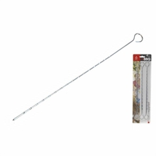 6 SPIEDINI BBQ METALLO CM 30