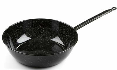 PADELLA FONDA D. 40CM CON MANICO LA IDEAL