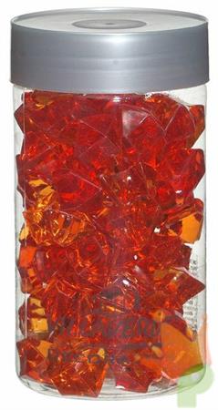 BARATTOLO SASSI ACRILICI ARANCIO 27MM 270 GR