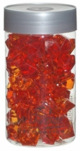BARATTOLO SASSI ACRILICI ARANCIO 27MM 270 GR