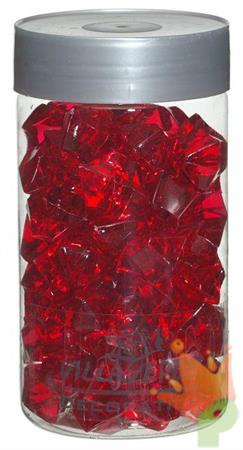 BARATTOLO SASSI ACRILICI ROSSO 27 MM 200 GR