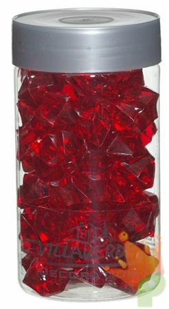BARATTOLO SASSI ACRILICI BORDEAUX 27MM 200 GR