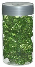 BARATTOLO SASSI ACRILICI VERDE 27 MM 200 GR