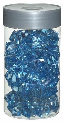 BARATTOLO SASSI ACRILICI BLU 27MM 200 GR
