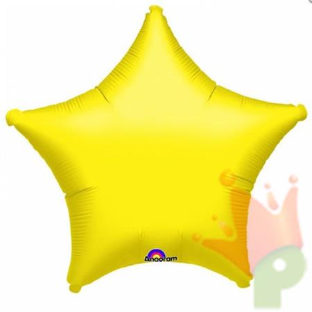 PALLONCINO MYLAR 18INCH STELLA GIALLO