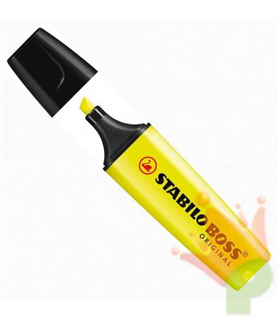 EVIDENZIATORE STABILO BOSS GIALLO