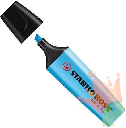 EVIDENZIATORE STABILO BOSS AZZURRO