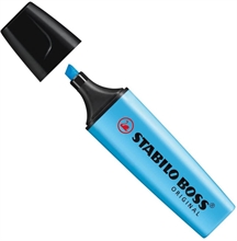 EVIDENZIATORE STABILO BOSS AZZURRO
