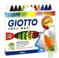 PASTELLI GIOTTO CERA GRAND. 12PZ