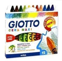 PASTELLI GIOTTO CERA GRAND. 12PZ