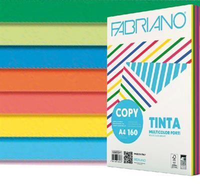 COPYTINTA A4 160GR. MULT. 100FG COLORI FORTI