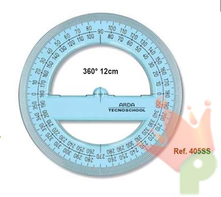 GONIOMETRO 360GRADI 12CM ARDA