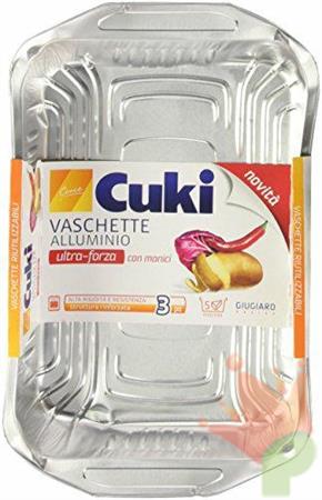 VASCHETTA ALLUMINIO SENZA COPERCHIO ULTRA FORTE 5PORZ 3PZ RS85