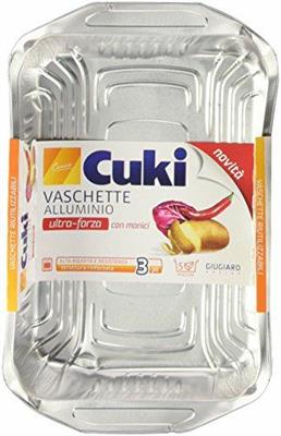 VASCHETTA ALLUMINIO SENZA COPERCHIO ULTRA FORTE 5PORZ 3PZ RS85