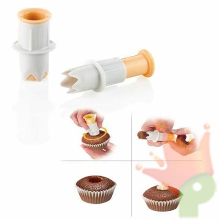 BUCA E SVUOTA MUFFIN 2 PZ Ø 1,7 CM E Ø 2,2 CM DELICIA