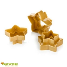 TAGLIABISCOTTI DOPPIO TAGLIO STELLE 6 MISURE DELICIA TESCOMA