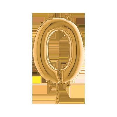 NUMERO 0 MEDIO 14INCH ORO 5PZ