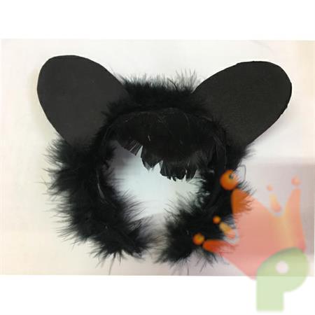 BAT FEATHER HEADBAND