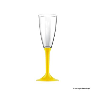 BASI PER FLUTE/CALICE/COPPE GIALLO LIMONE 20PZ