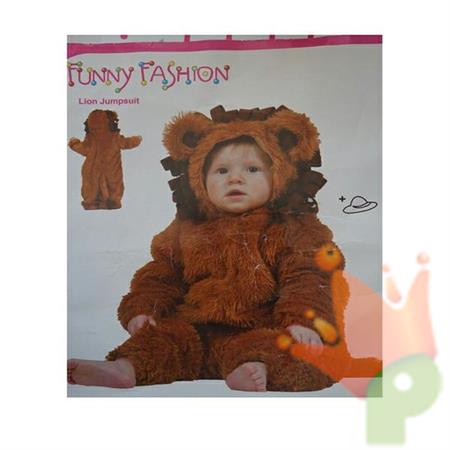 COSTUME LEONCINO TAGLIA 104 ANNI 3-4 COD 409265
