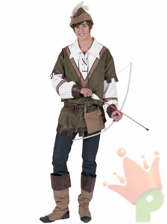 COSTUME ROBIN HOOD UOMO ADULTO TAGLIA  56 58