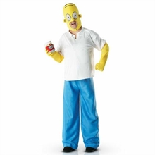COSTUME HOMER SIMPSON DELUXE ADULTO TAGLIA UNICA