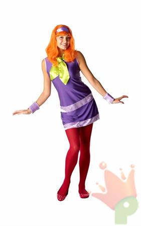 COSTUME  DAPHNE SCOOBY DOO ADULTA TAGLIA L