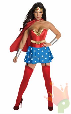 COSTUME WONDER WOMAN CORSET TG. M