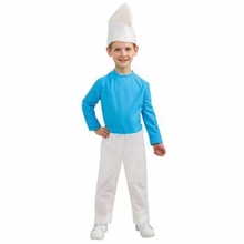 COSTUME PUFFI SMURFS BAMBINO 8-10 ANNI