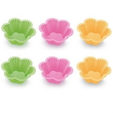 PIROTTINI IN SILICONE FIORE 6 PZ DELICIA TESCOMA