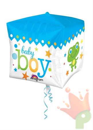 PALLONCINO MYLAR ULTRASHAPE: SWEET BABY  BOY BLOCK #