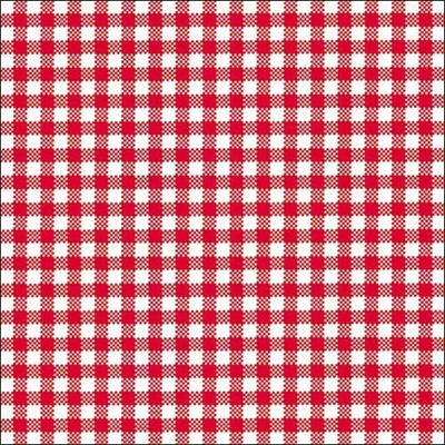TOVAGLIOLI 33X33 3V VICHY RED 20PZ