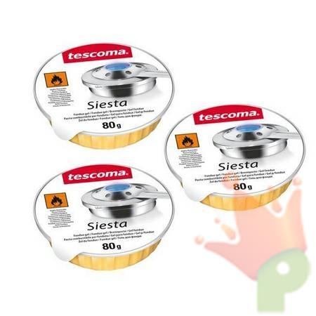 PASTA COMBUSTIBILE PER FONDUTA 3x80gr SIESTA