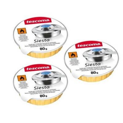PASTA COMBUSTIBILE PER FONDUTA 3x80gr SIESTA